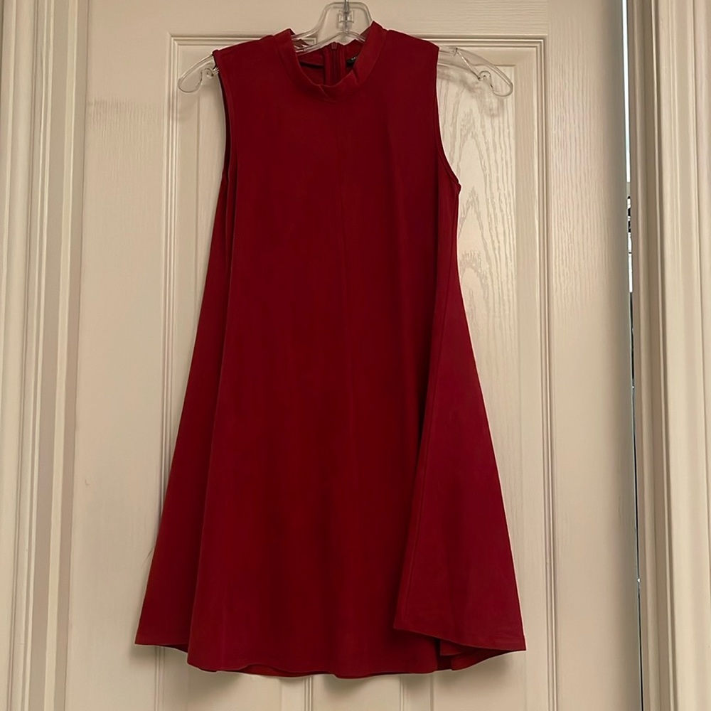 Miss Behave Girls, Dark Red Mini Dress, Size Child 14
